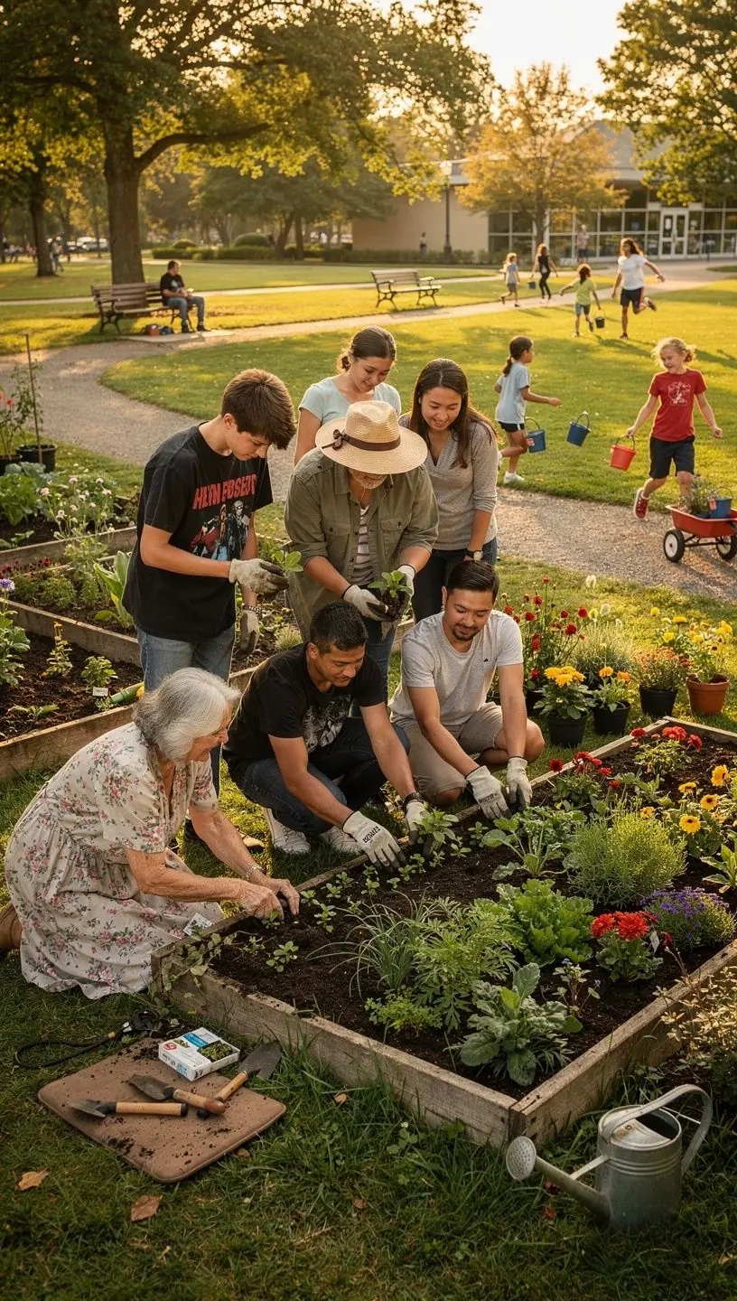 Container gardening techniques for small urban spaces.