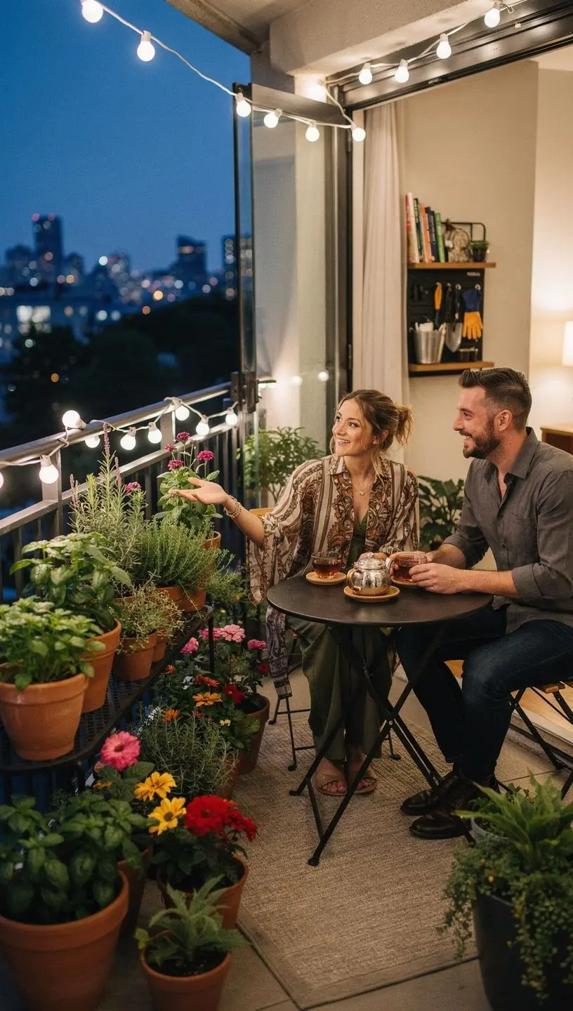 Balcony garden maximizing sunlight for plants guide