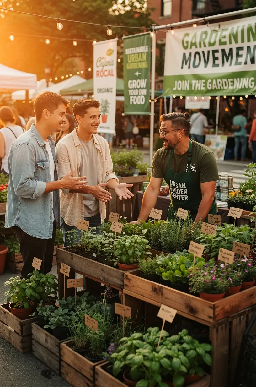 Urban garden planning tools and consultations for sustainability.